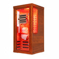 Canadian Hemlock Infrared Sauna with Red Light Therapy