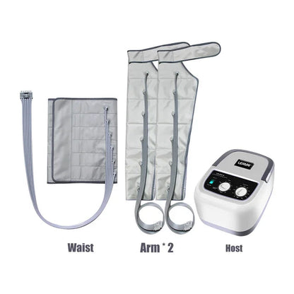 Air Compression Recovery Boots — Adjustable Leg Compression System