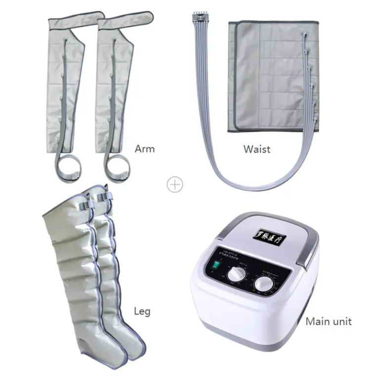 Air Compression Recovery Boots — Adjustable Leg Compression System