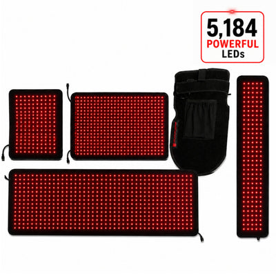 Red Light Pain Relief & Recovery Support Kit – 5 Powerful Devices 5,184 Total LEDs