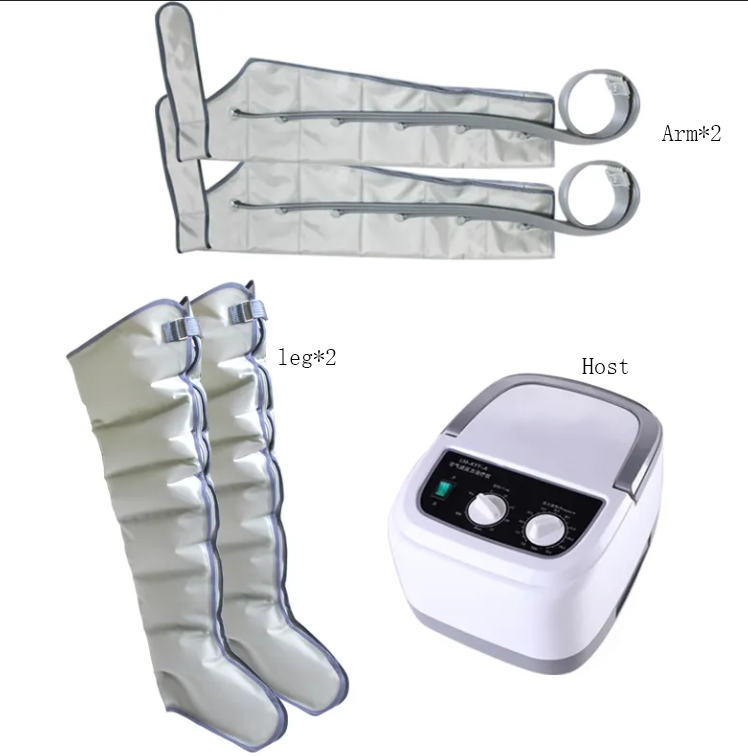 Air Compression Recovery Boots — Adjustable Leg Compression System