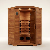 Canadian Cedar Corner Infrared Sauna