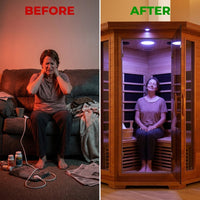 Canadian Cedar Corner Infrared Sauna