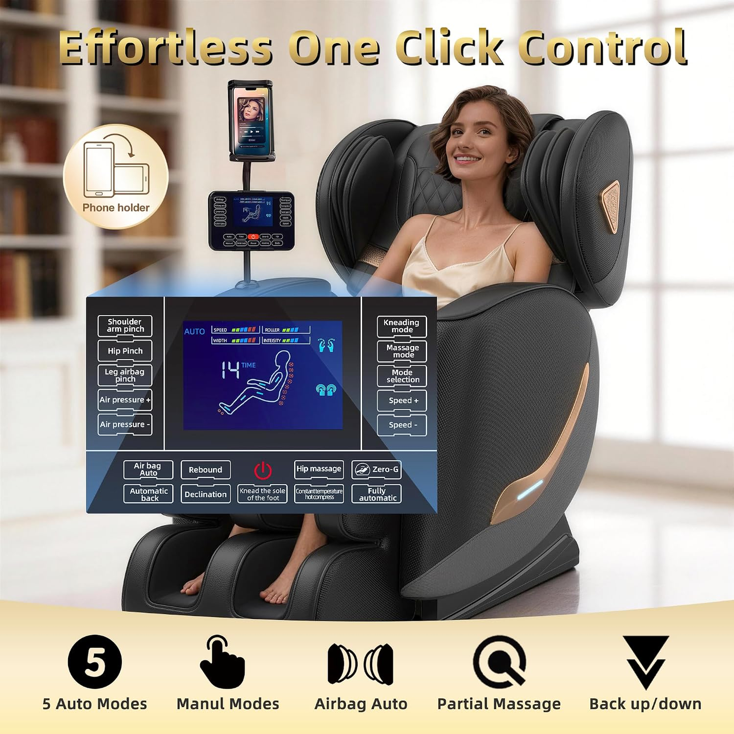 Full-Body Zero Gravity Massage Chair