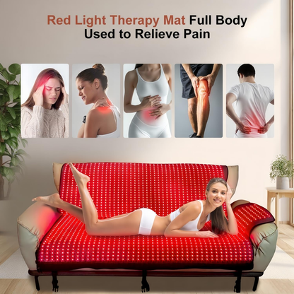 Full-Body Red Light Therapy Mat – 2570 LEDs