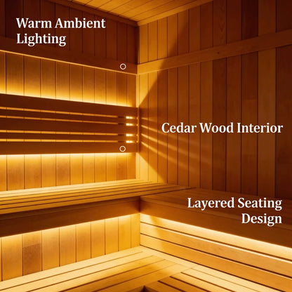 Panoramic Outdoor Round Sauna