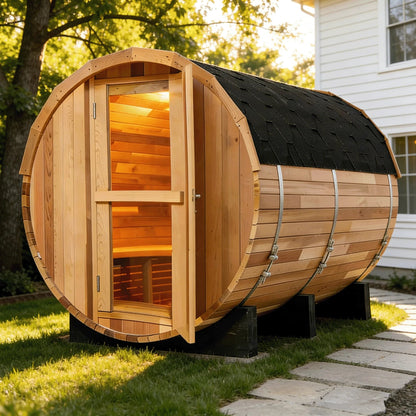 Panoramic Outdoor Round Sauna