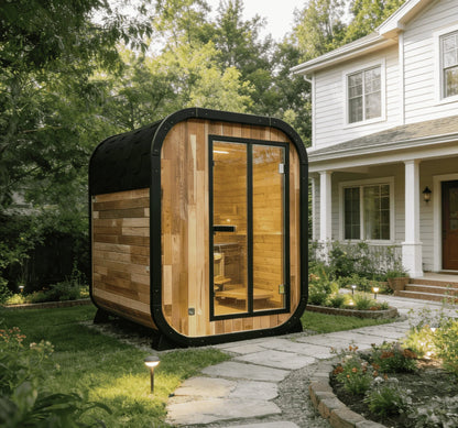 Panoramic Outdoor Round Sauna