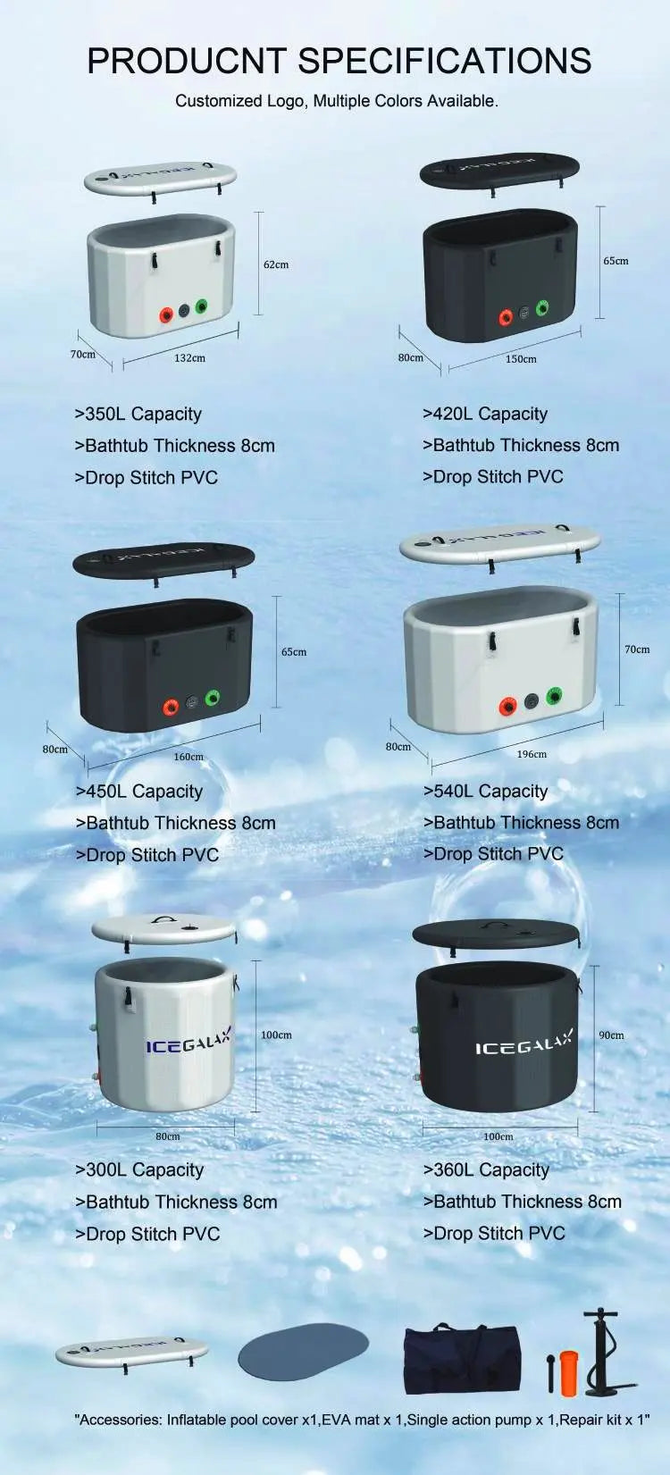 Icegalax Ice Bath Water Chiller System