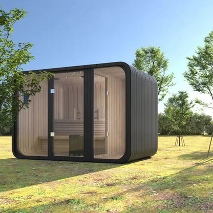 Panoramic Outdoor Round Sauna
