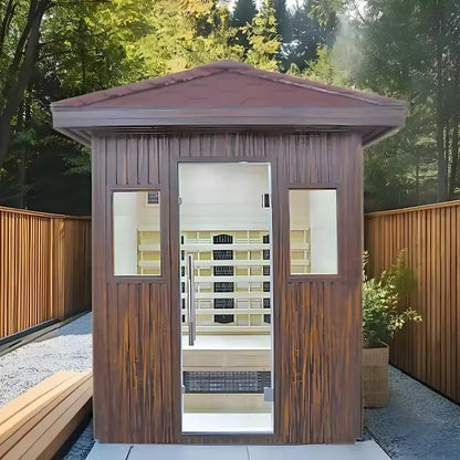 Panoramic Outdoor Round Sauna
