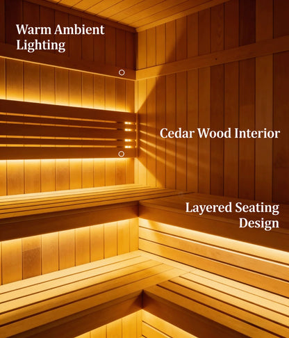 Panoramic Outdoor Round Sauna