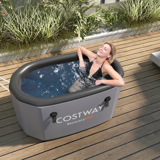 XL 129-Gallon Oval Ice Bath