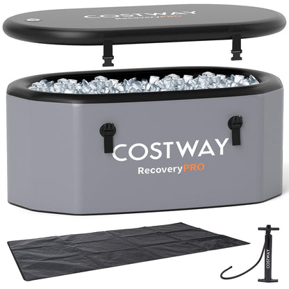 XL 129-Gallon Oval Ice Bath