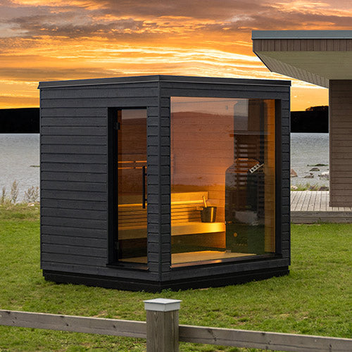 SaunaLife G6 Pre-Assembled Outdoor Sauna
